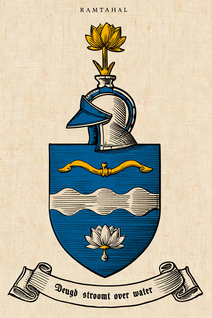 Familiewapen van de achternaam RAMTAHAL (vergrendeld)