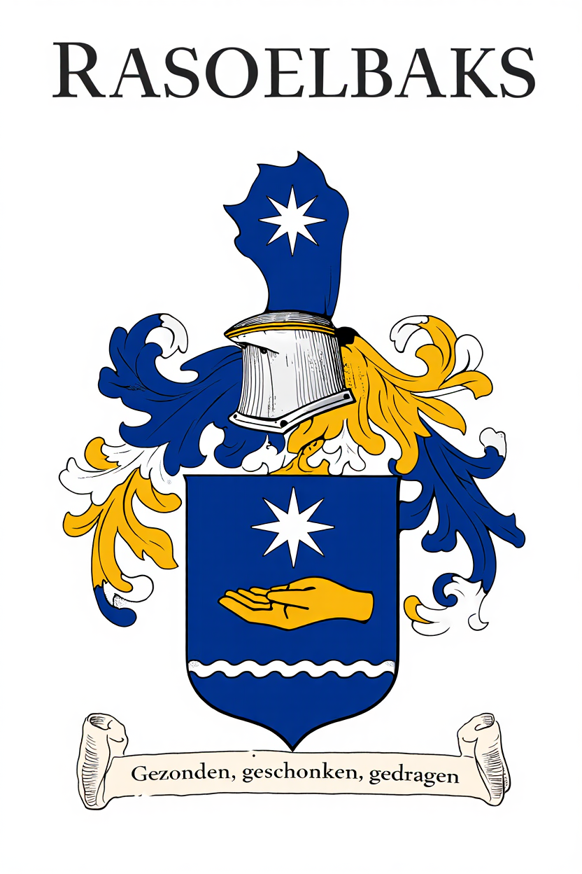 Familiewapen van de achternaam RASOELBAKS