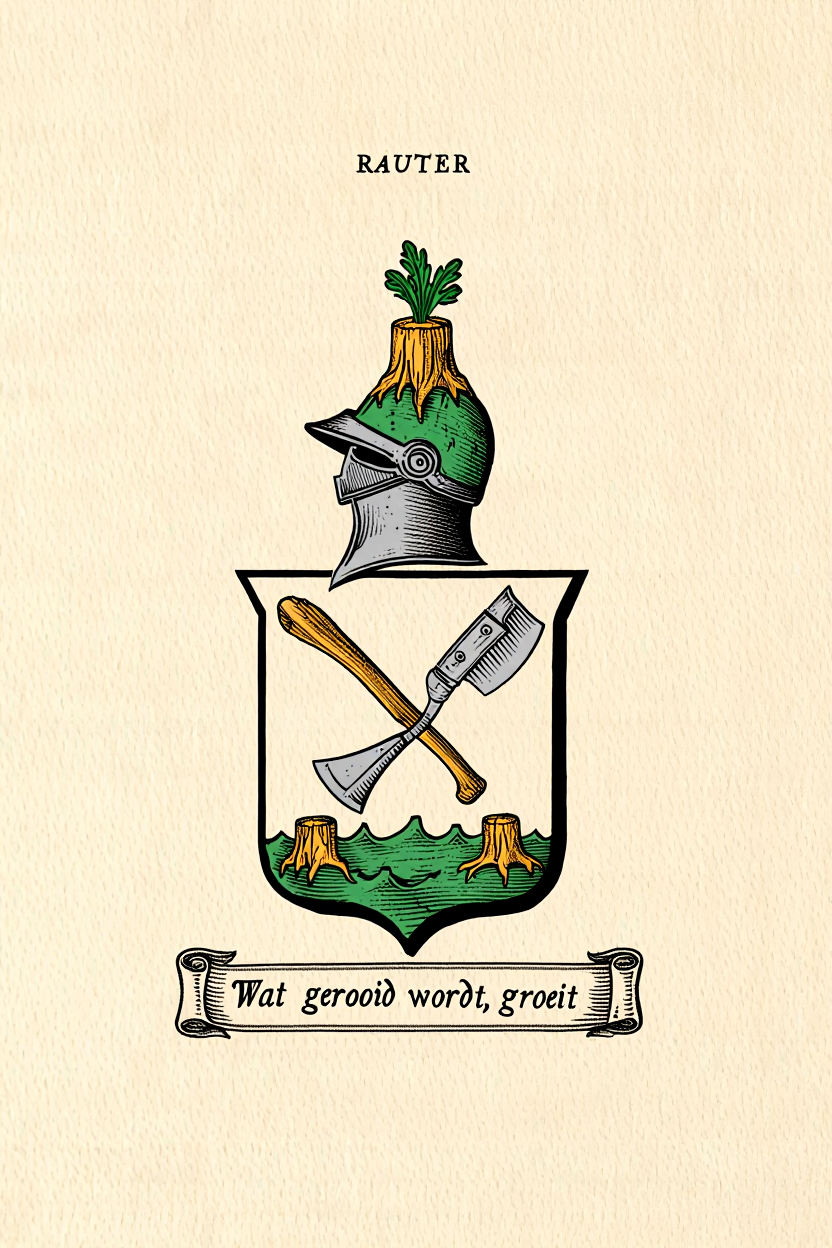 Familiewapen van de achternaam RAUTER