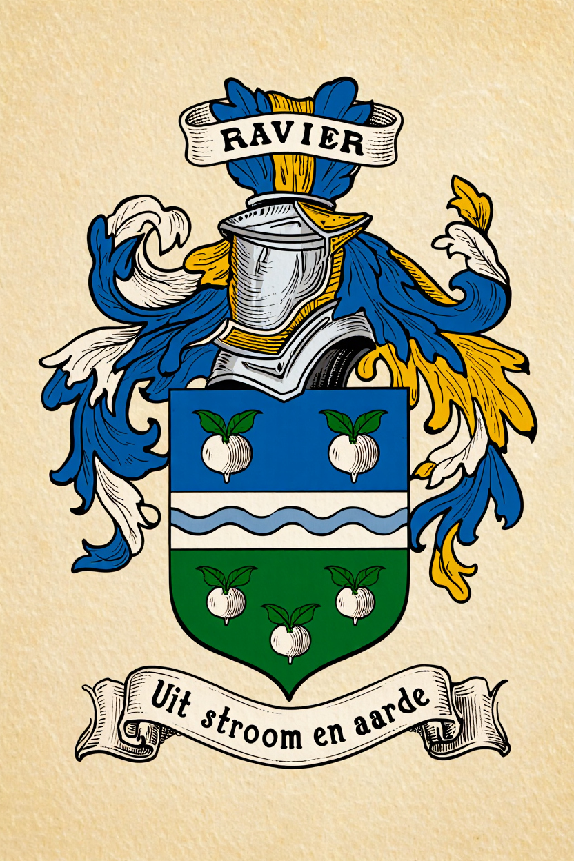 Familiewapen van de achternaam RAVIER
