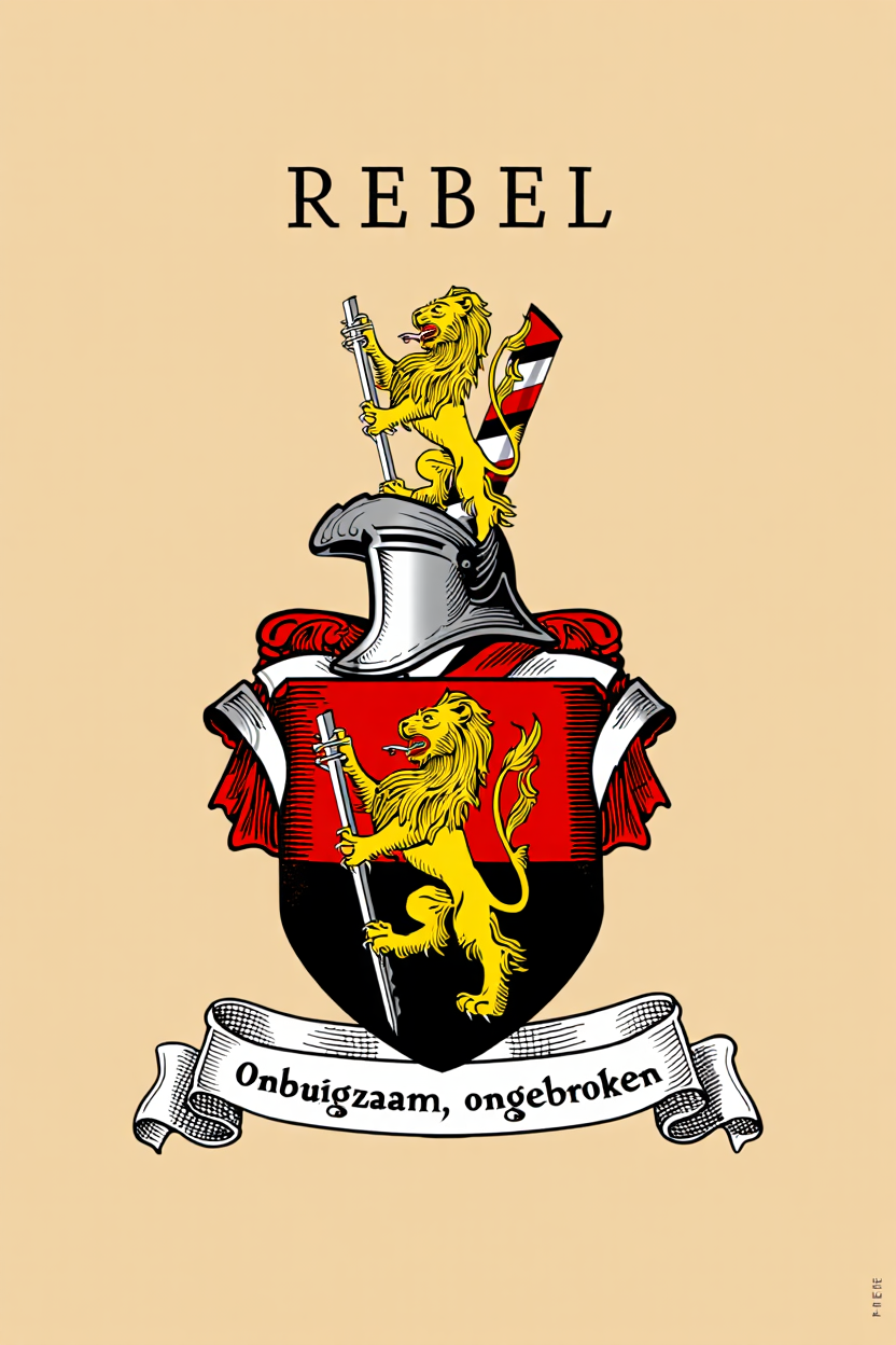 Familiewapen van de achternaam REBEL