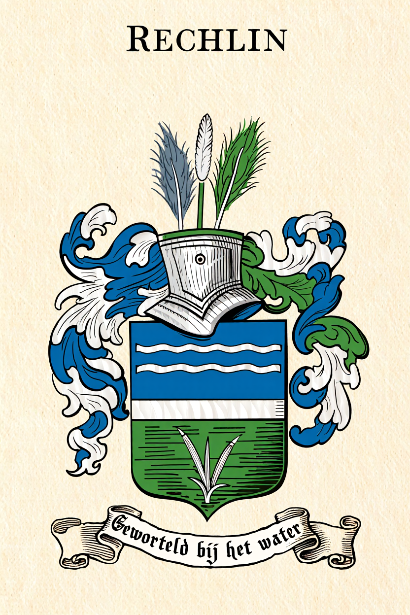 Familiewapen van de achternaam RECHLIN