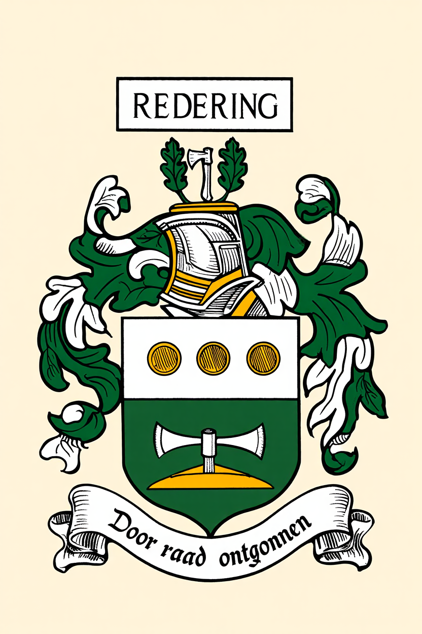 Familiewapen van de achternaam REDERING