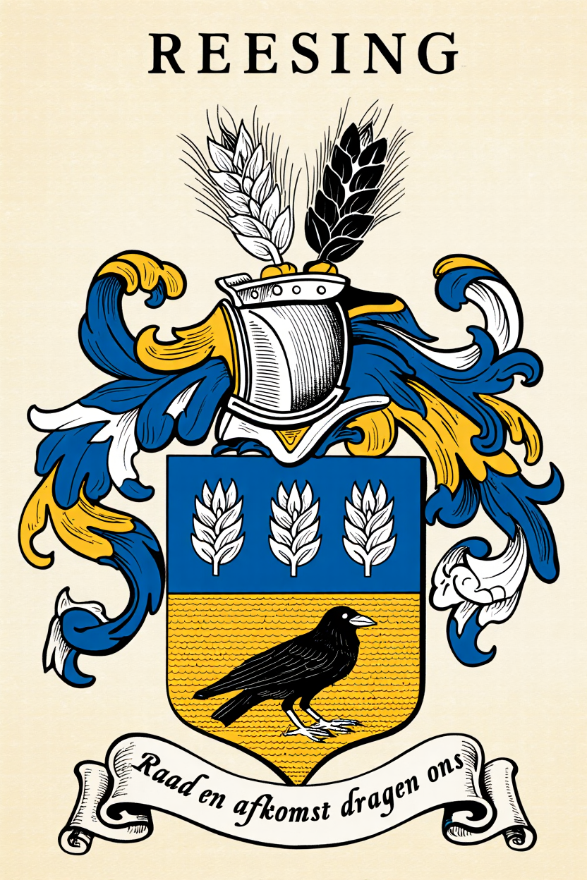 Familiewapen van de achternaam REESING