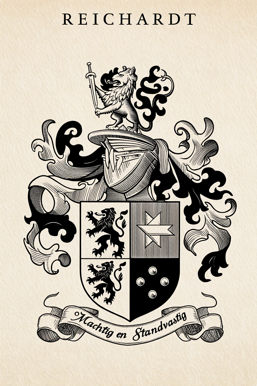Familiewapen van de achternaam REICHARDT