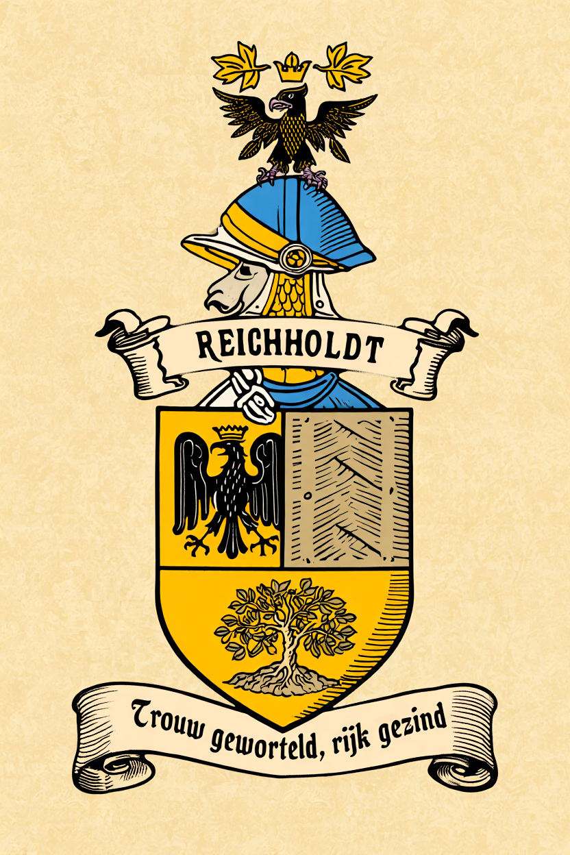 Familiewapen van de achternaam REICHHOLDT