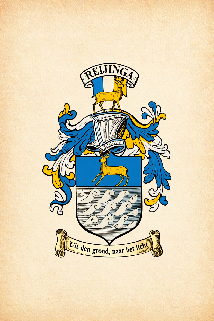 Familiewapen van de achternaam REIJINGA