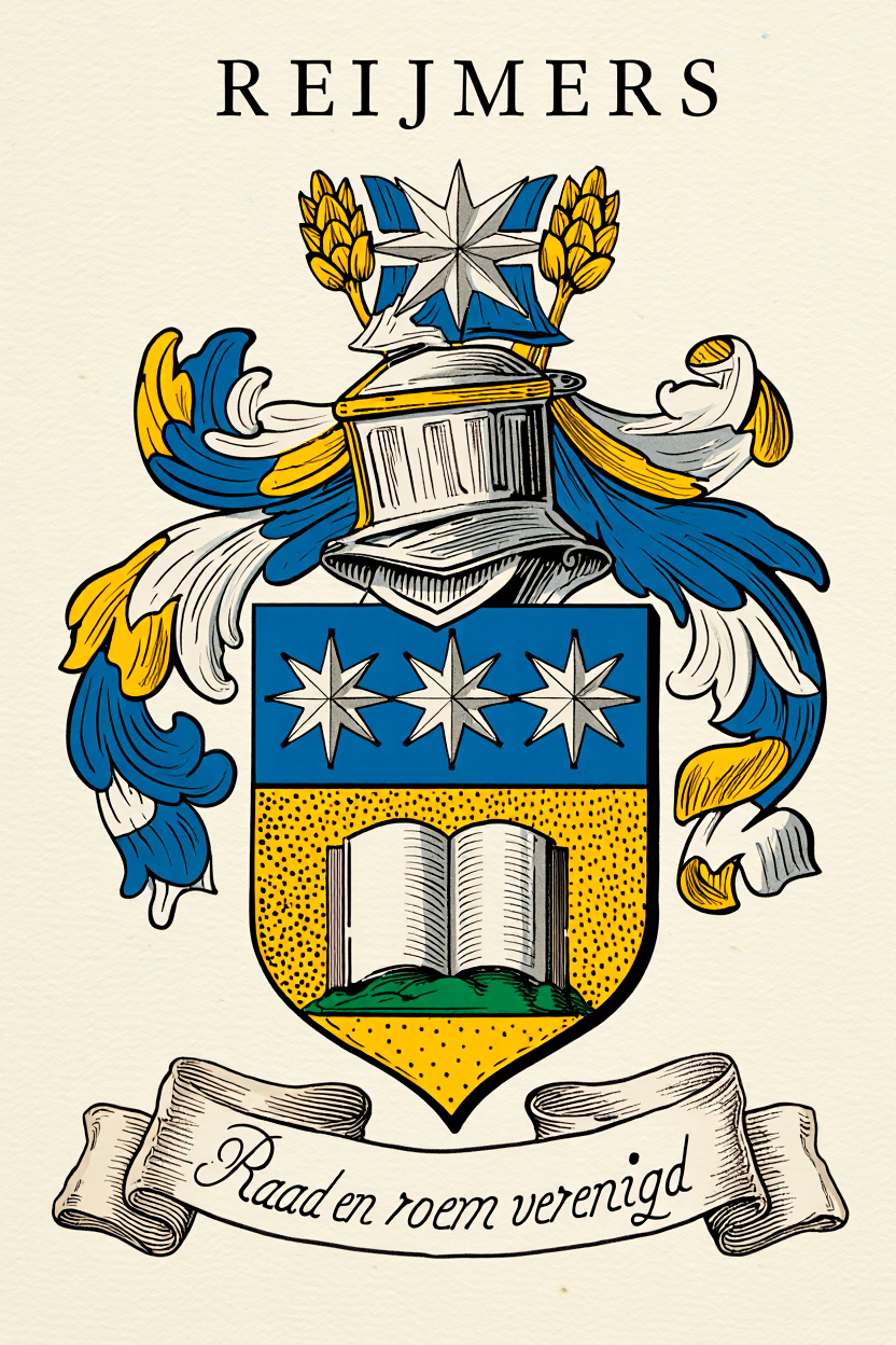 Familiewapen van de achternaam REIJMERS (vergrendeld)