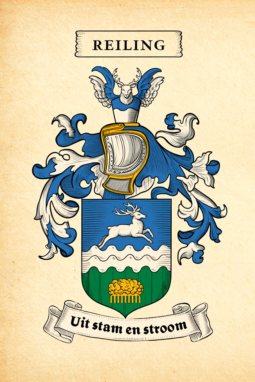 Familiewapen van de achternaam REILING