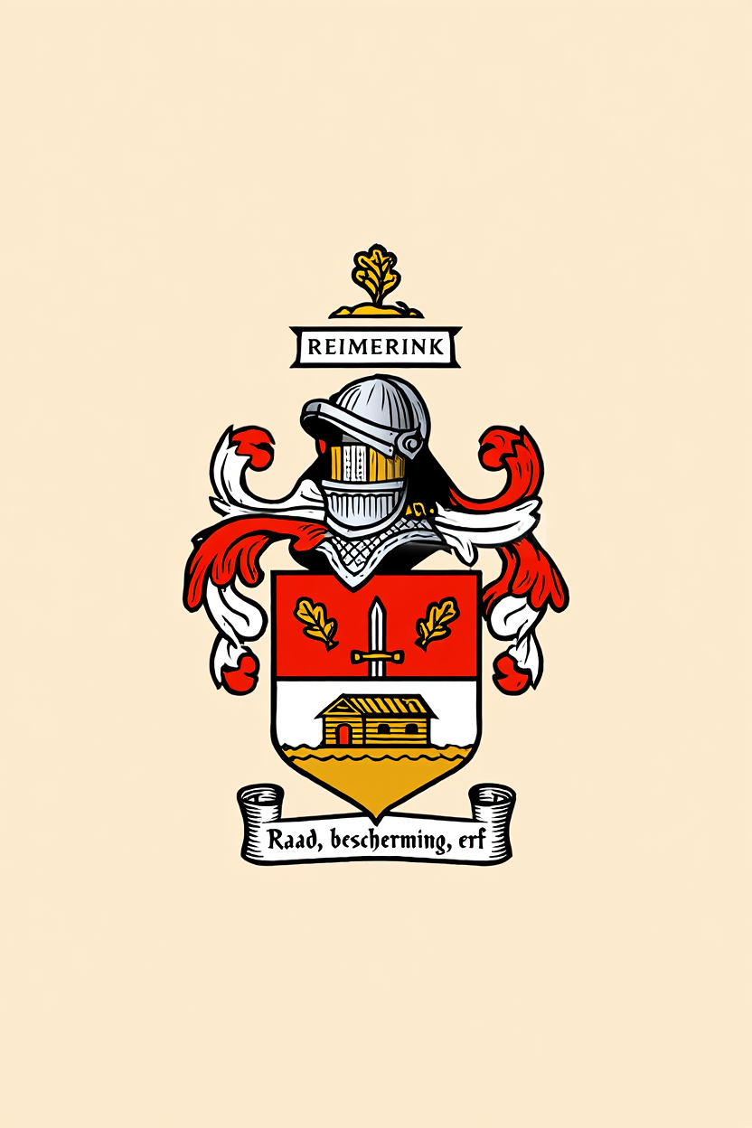 Familiewapen van de achternaam REIMERINK (vergrendeld)