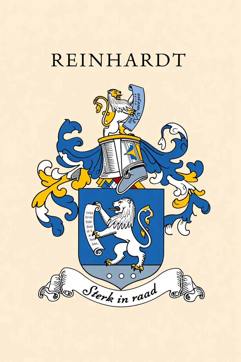 Familiewapen van de achternaam REINHARDT
