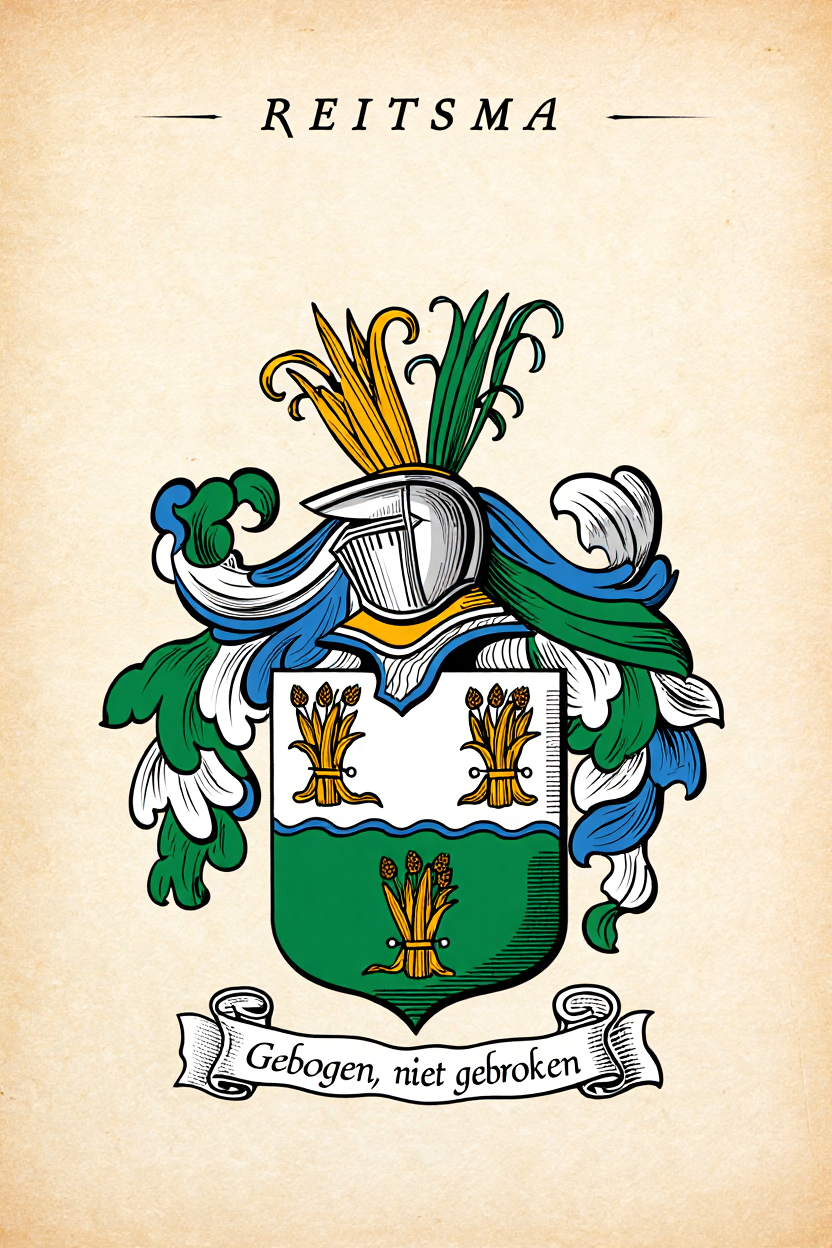 Familiewapen van de achternaam REITSMA