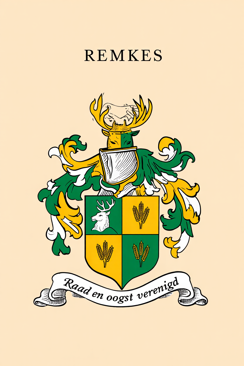 Familiewapen van de achternaam REMKES