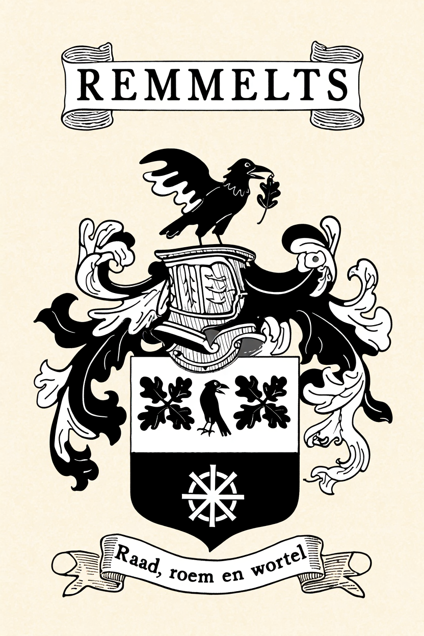 Familiewapen van de achternaam REMMELTS