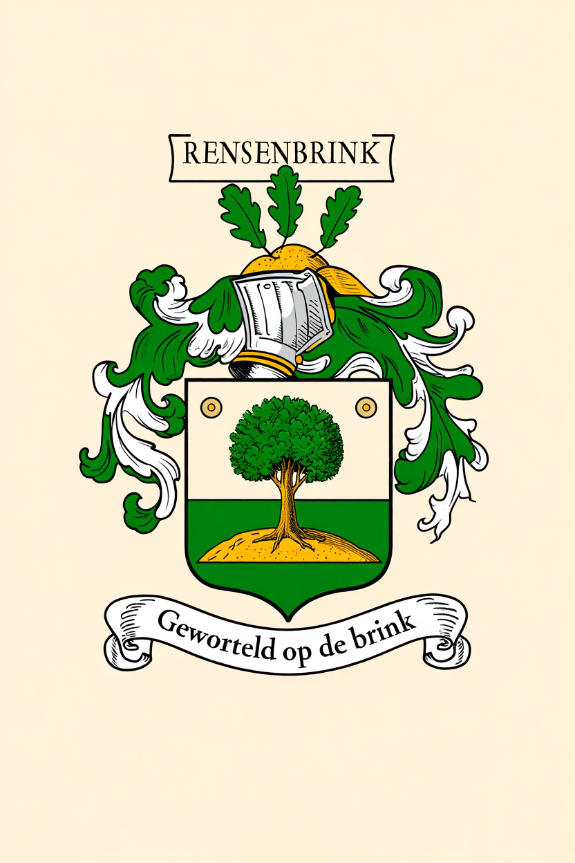 Familiewapen van de achternaam RENSENBRINK