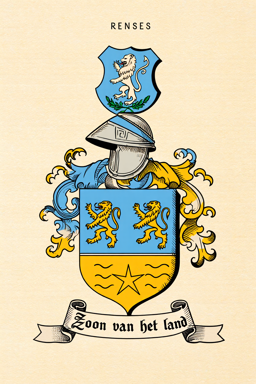 Familiewapen van de achternaam RENSES