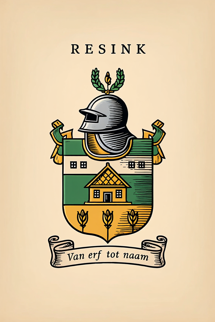 Familiewapen van de achternaam RESINK