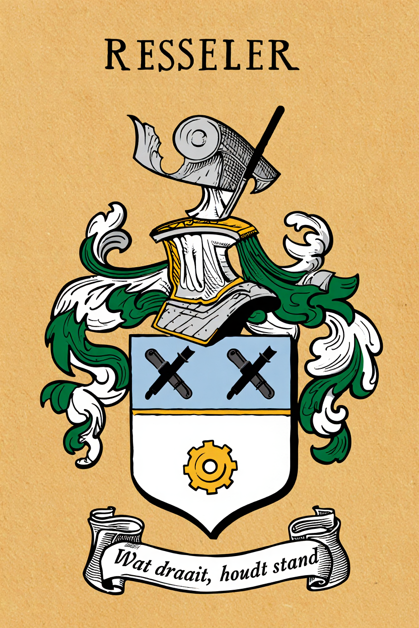 Familiewapen van de achternaam RESSELER