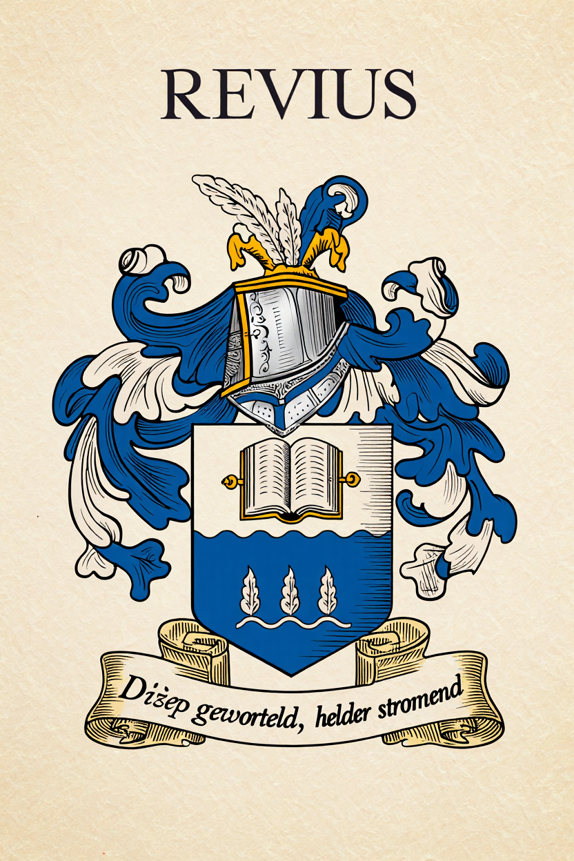 Familiewapen van de achternaam REVIUS