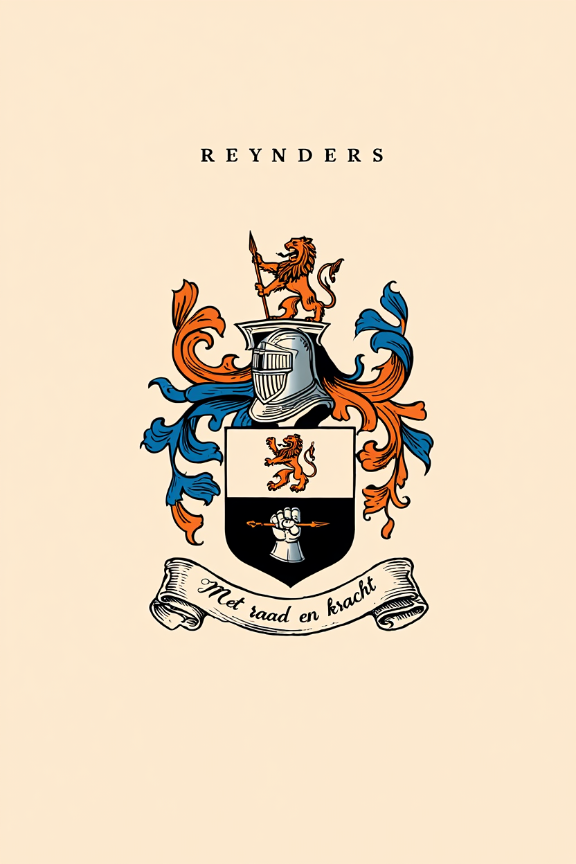 Familiewapen van de achternaam REYNDERS (vergrendeld)