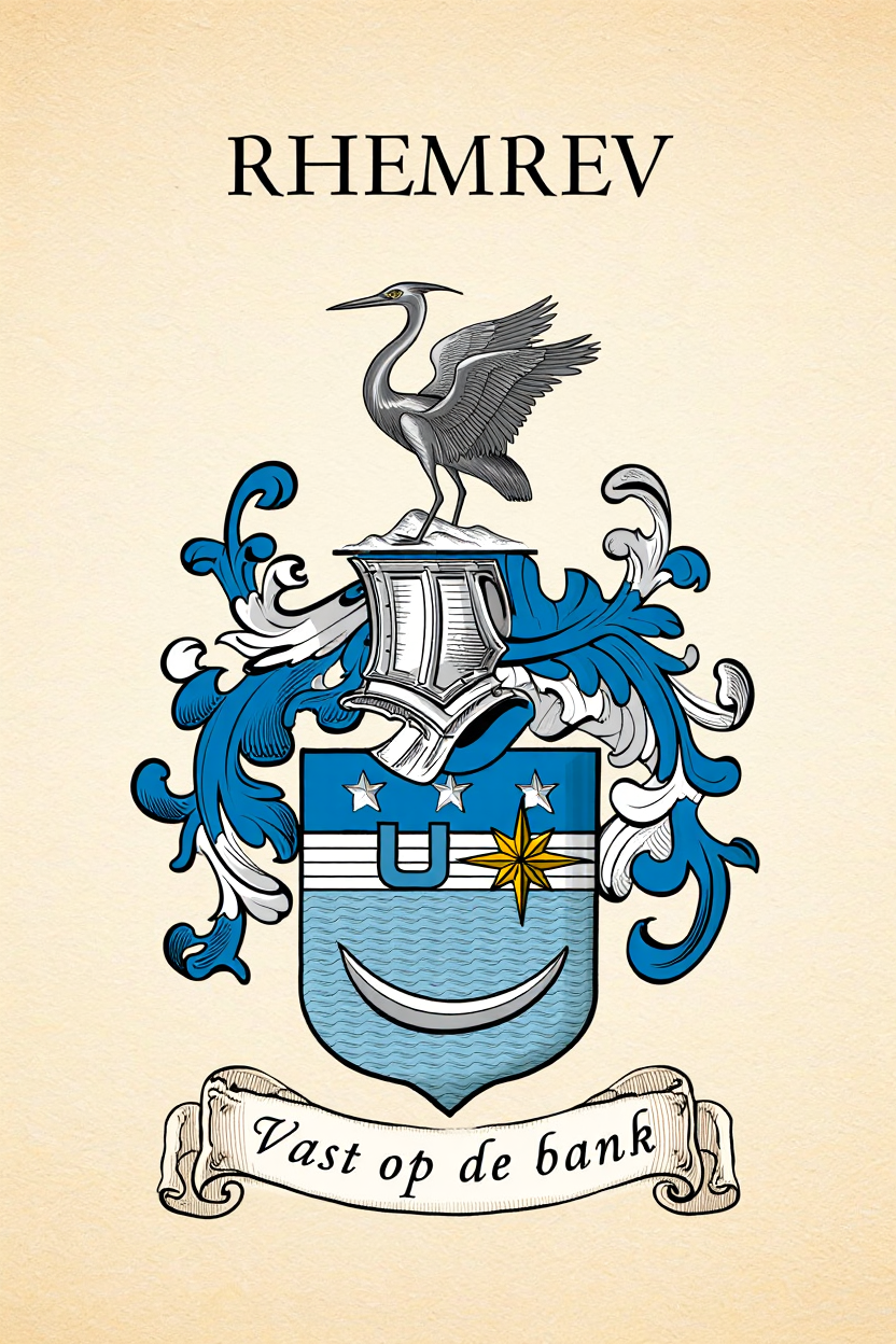 Familiewapen van de achternaam RHEMREV