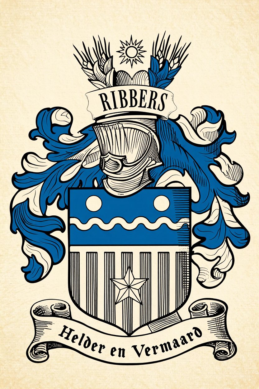 Familiewapen van de achternaam RIBBERS