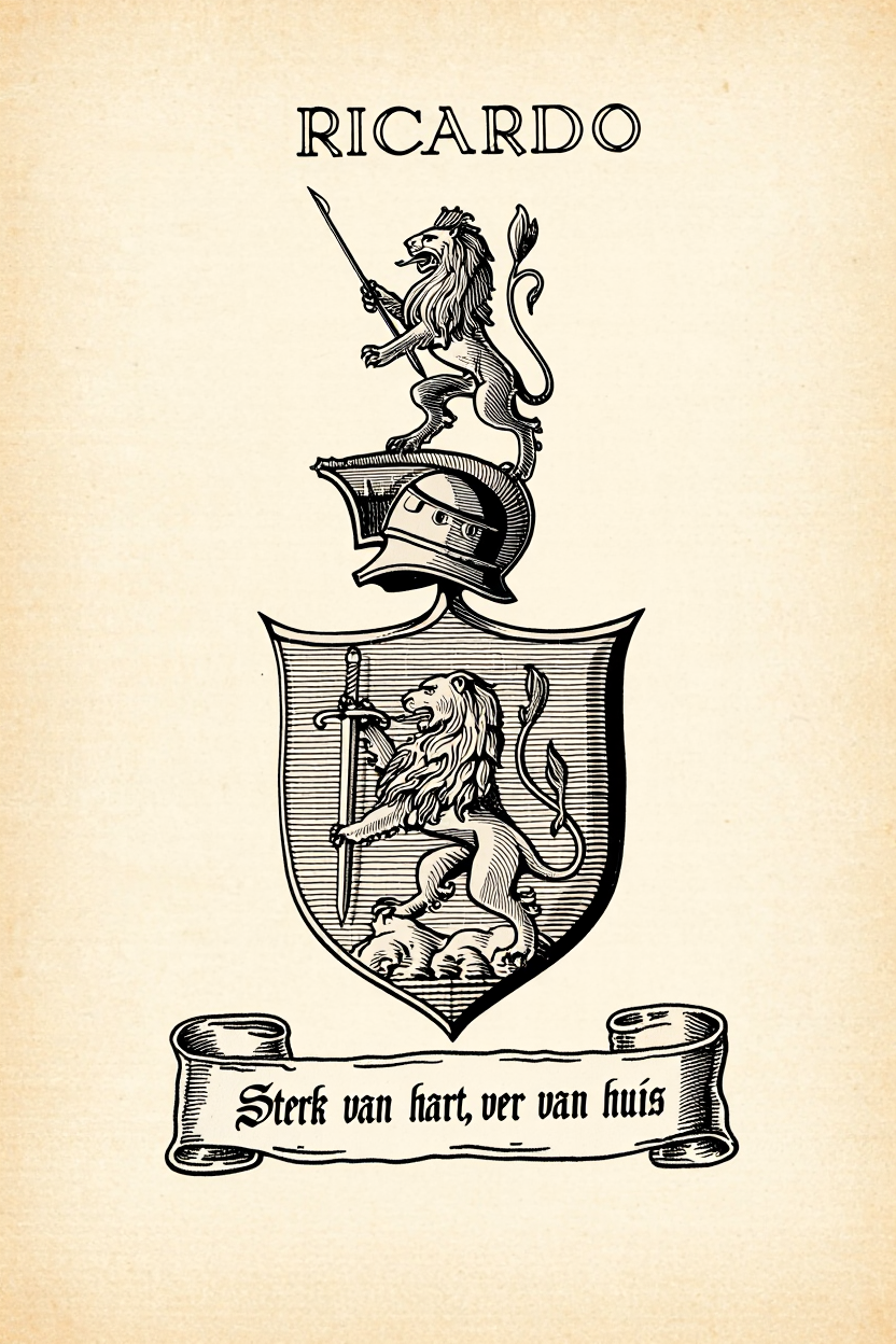 Familiewapen van de achternaam RICARDO