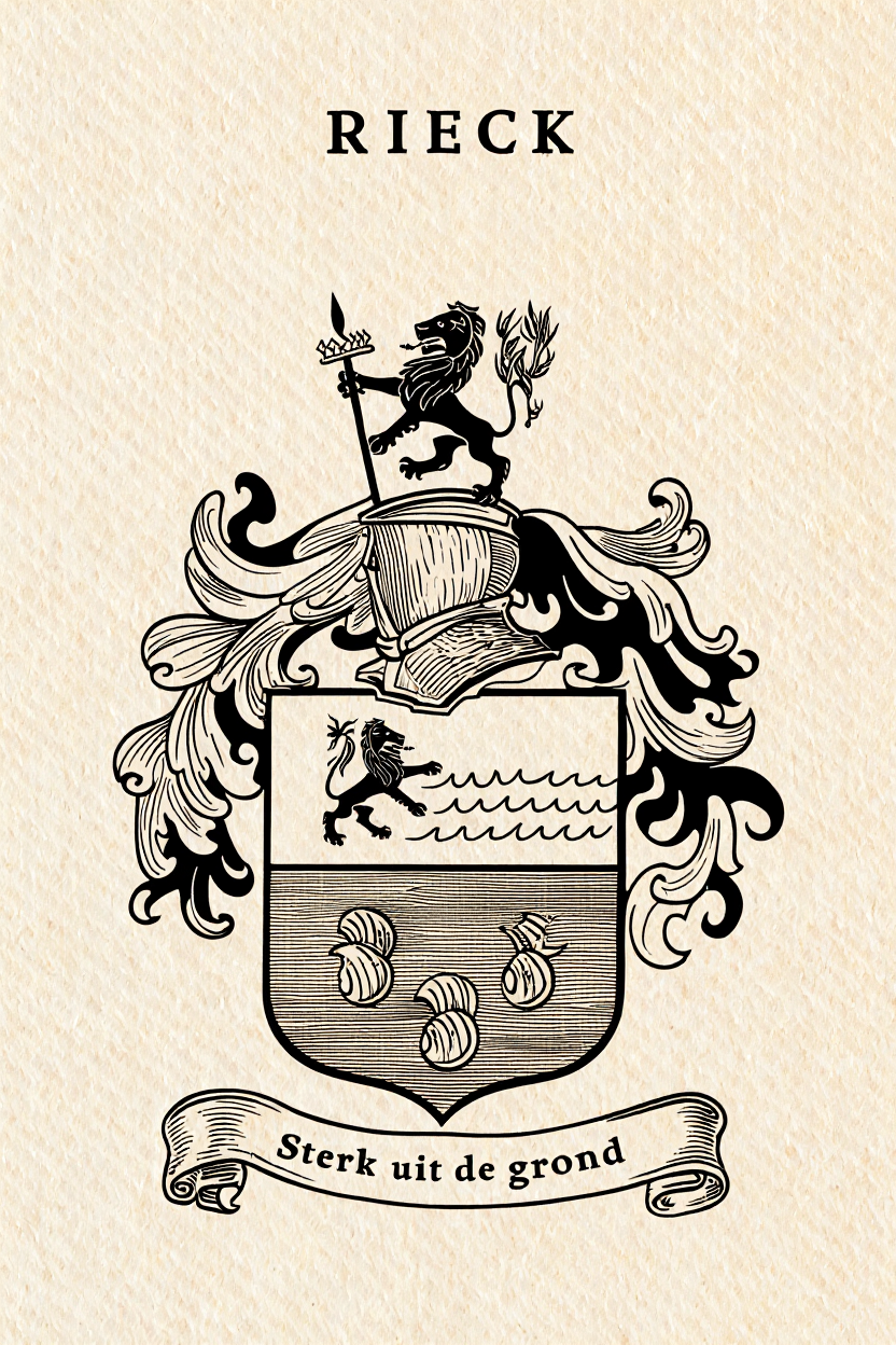 Familiewapen van de achternaam RIECK
