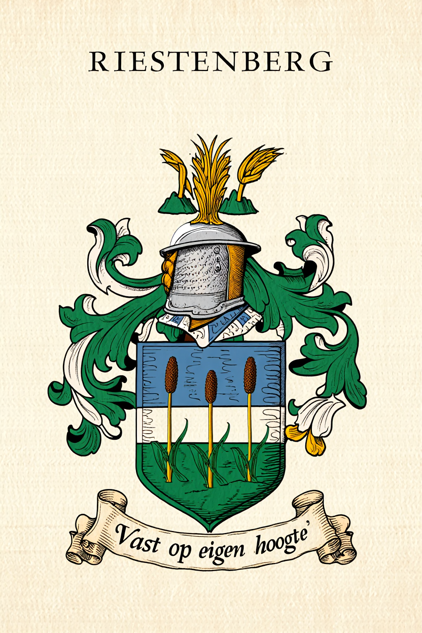 Familiewapen van de achternaam RIESTENBERG