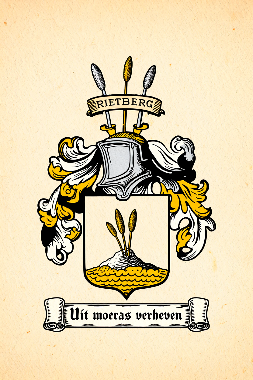 Familiewapen van de achternaam RIETBERG