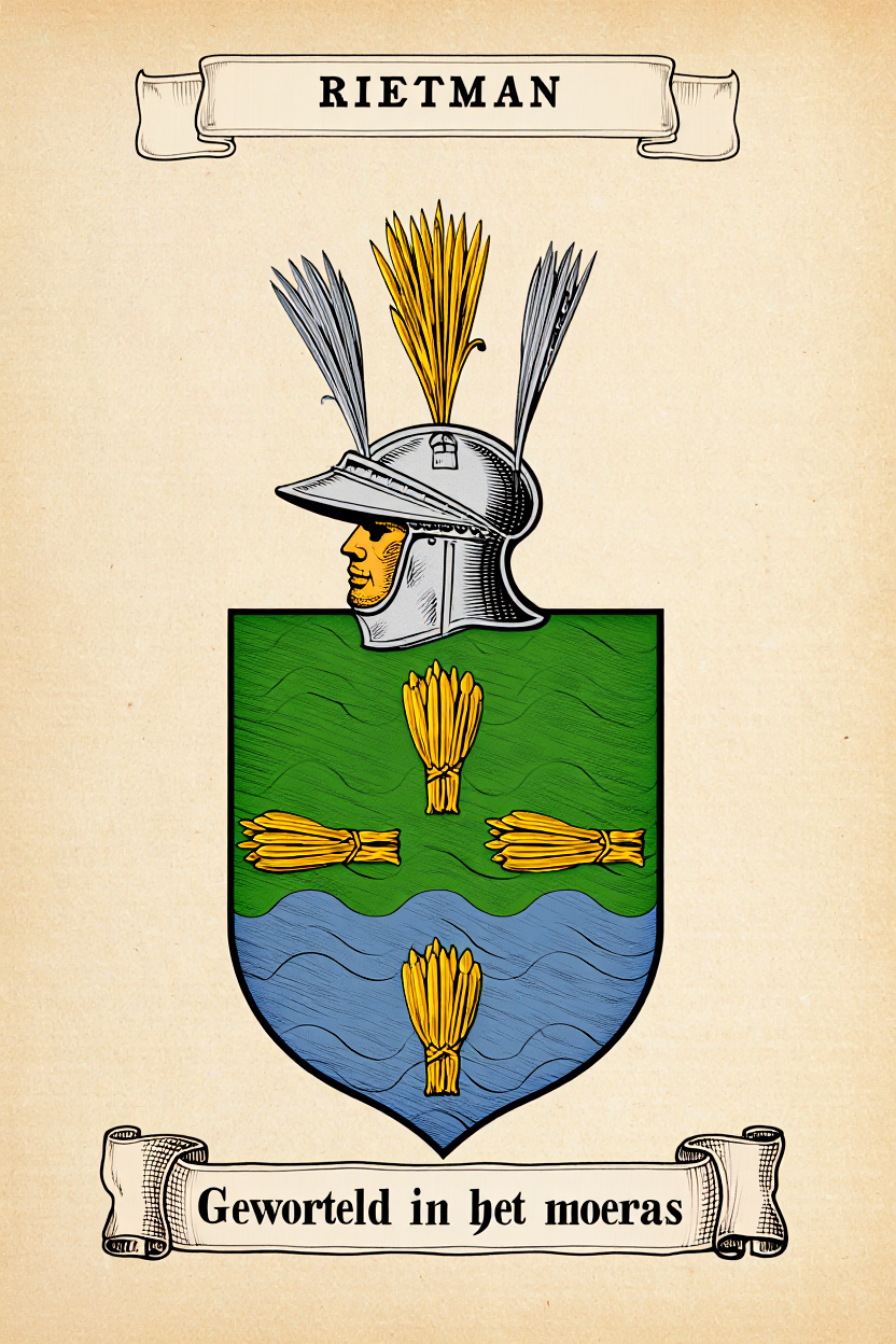 Familiewapen van de achternaam RIETMAN