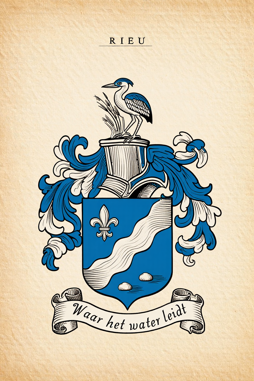 Familiewapen van de achternaam RIEU