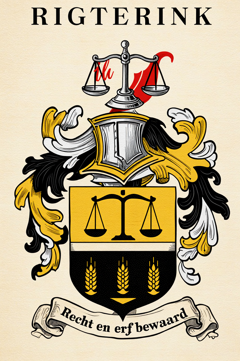 Familiewapen van de achternaam RIGTERINK