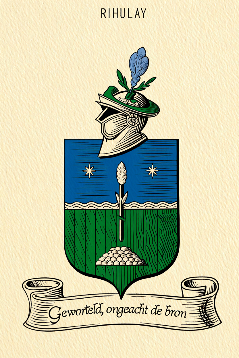 Familiewapen van de achternaam RIHULAY
