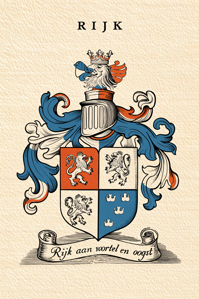 Familiewapen van de achternaam RIJK