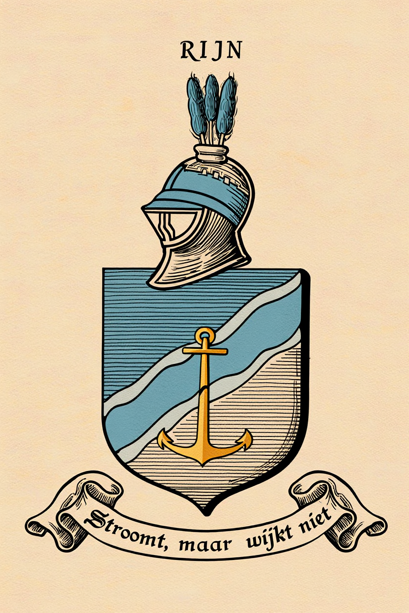 Familiewapen van de achternaam RIJN
