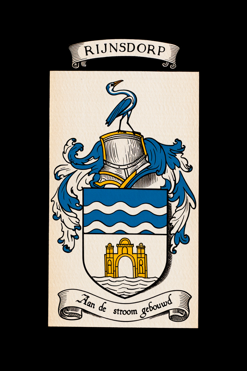 Familiewapen van de achternaam RIJNSDORP