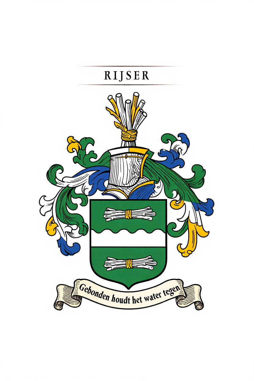 Familiewapen van de achternaam RIJSER