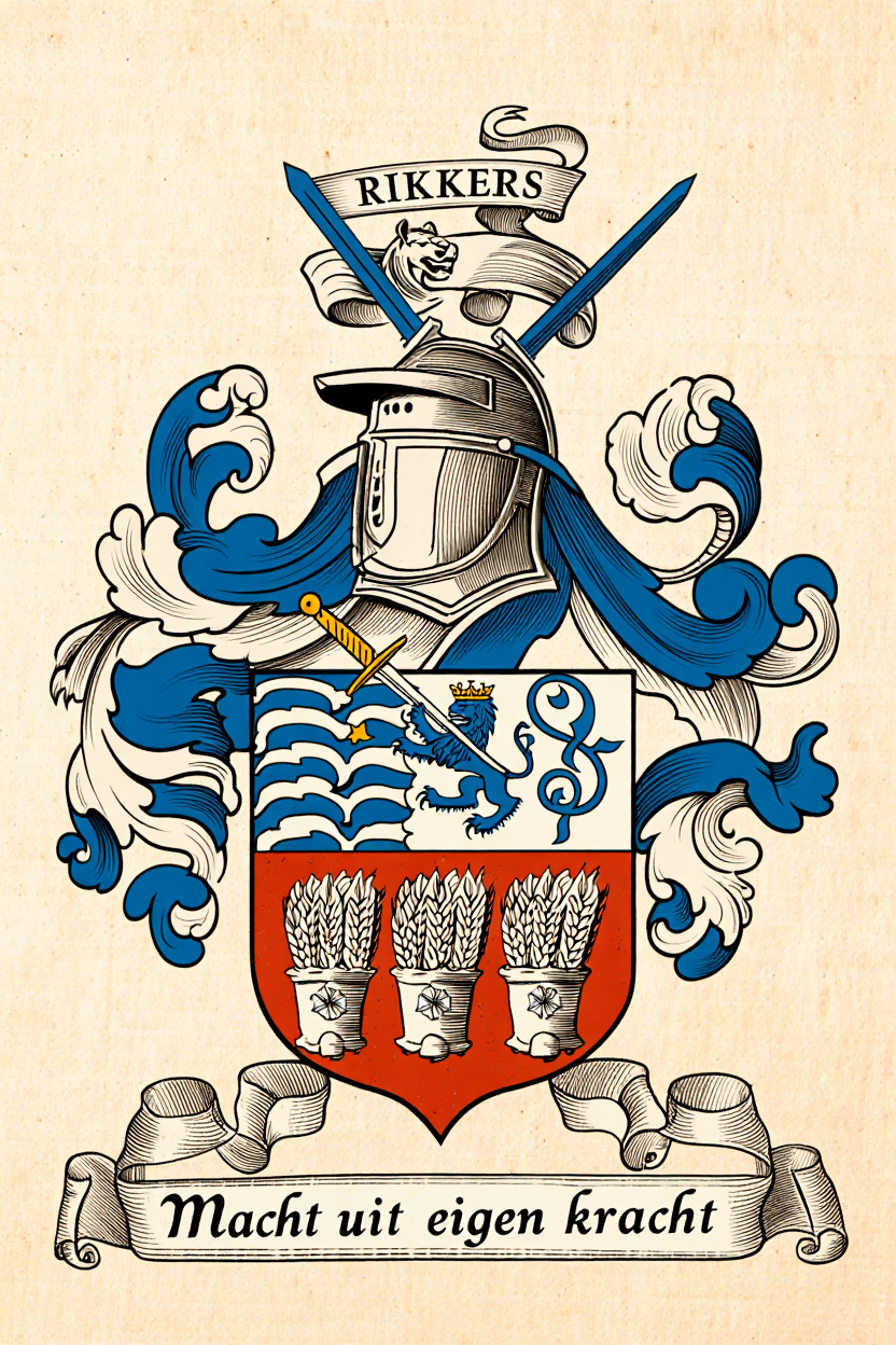 Familiewapen van de achternaam RIKKERS