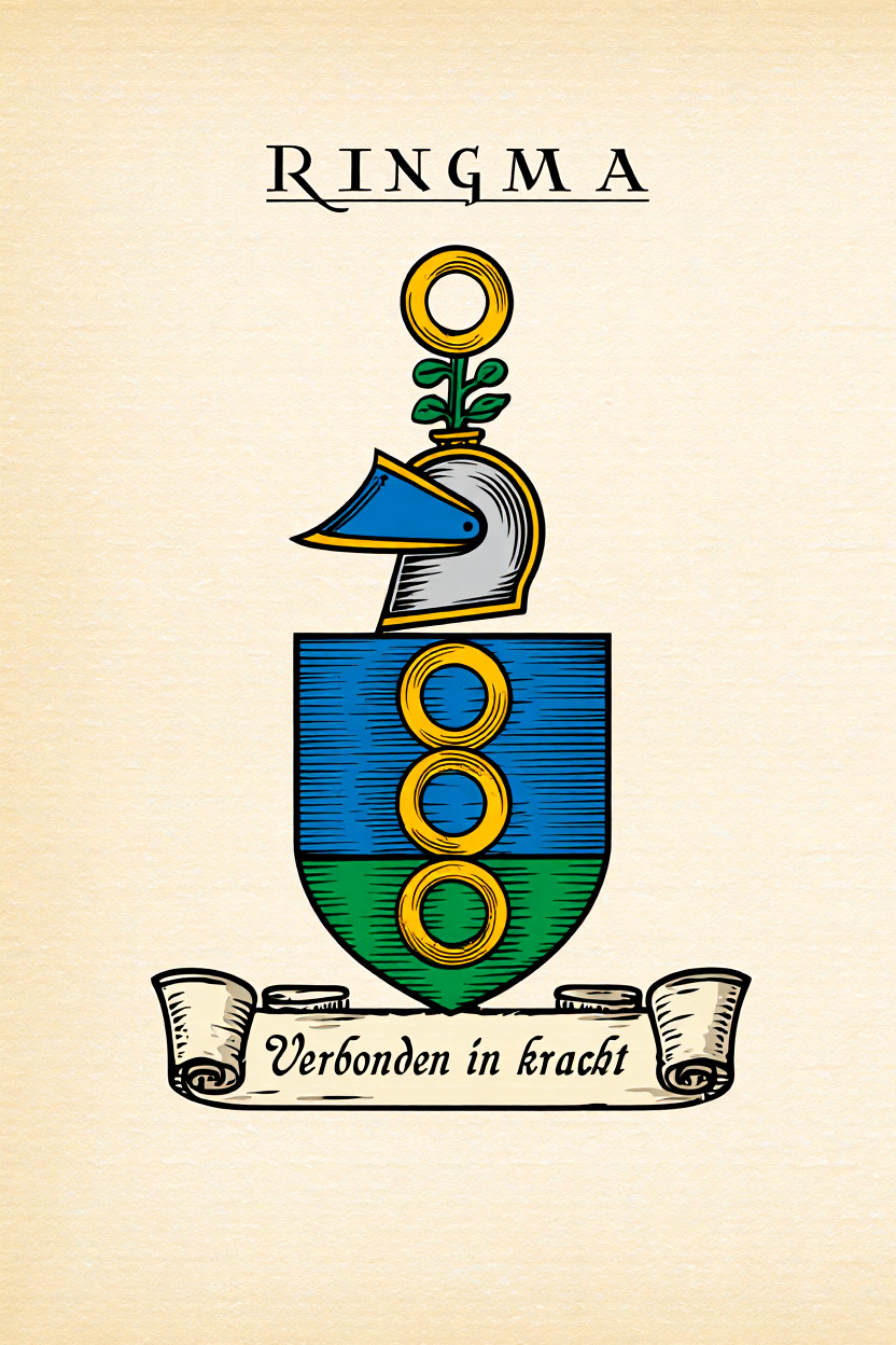 Familiewapen van de achternaam RINGMA