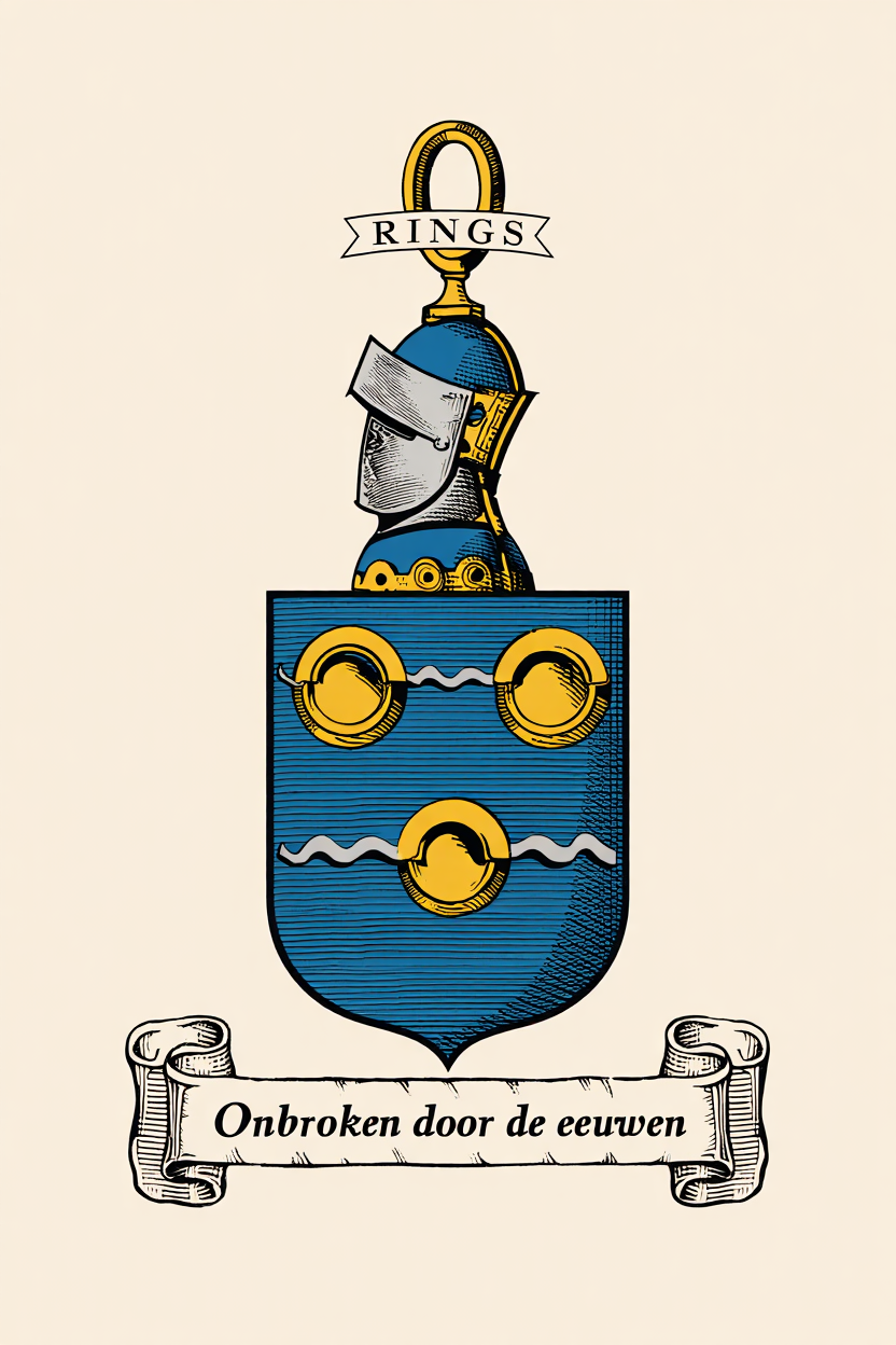 Familiewapen van de achternaam RINGS (vergrendeld)