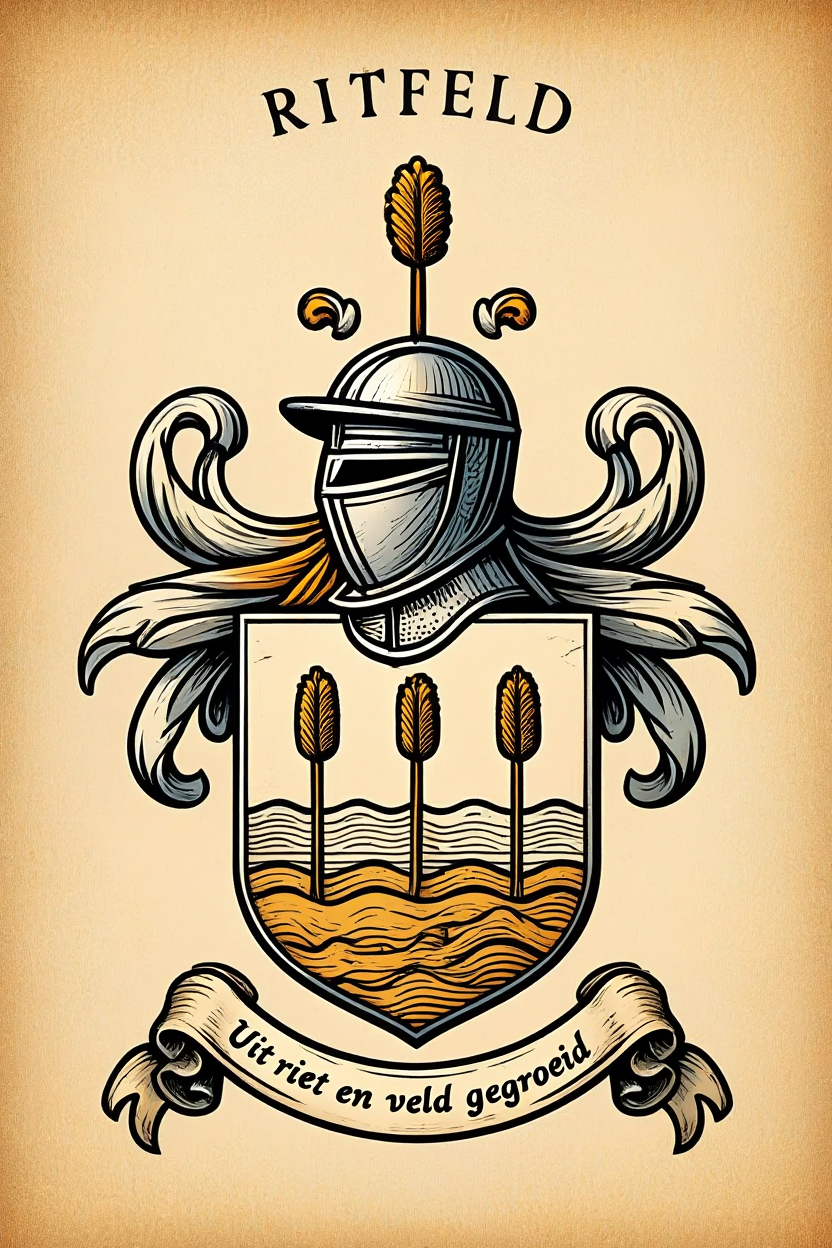 Familiewapen van de achternaam RITFELD