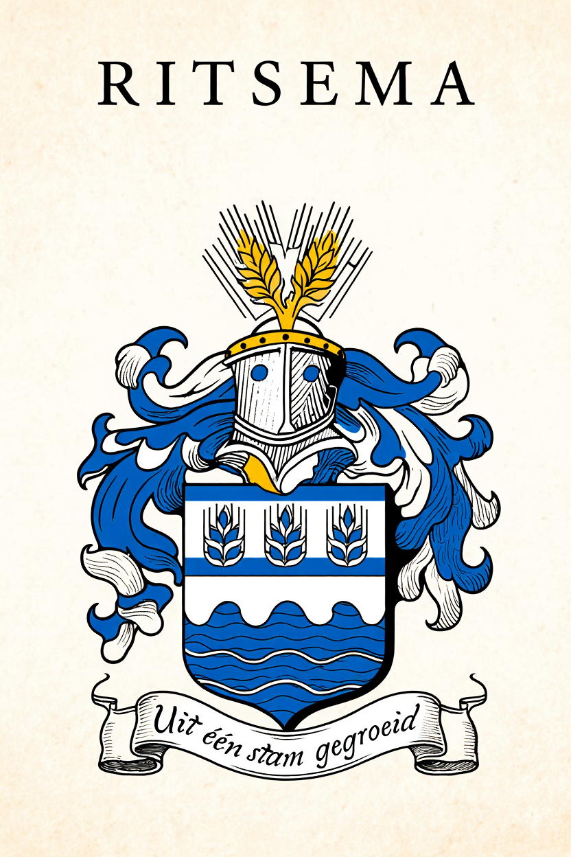Familiewapen van de achternaam RITSEMA