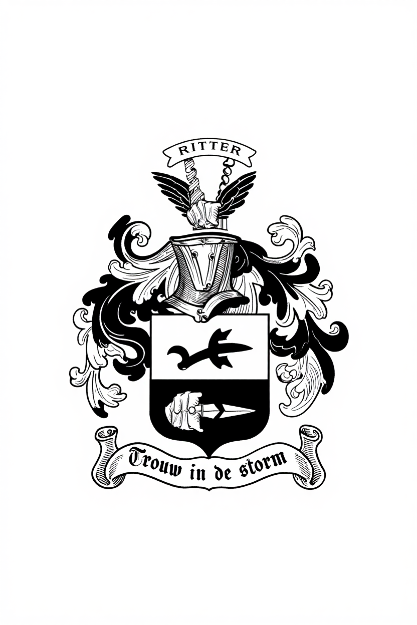 Familiewapen van de achternaam RITTER