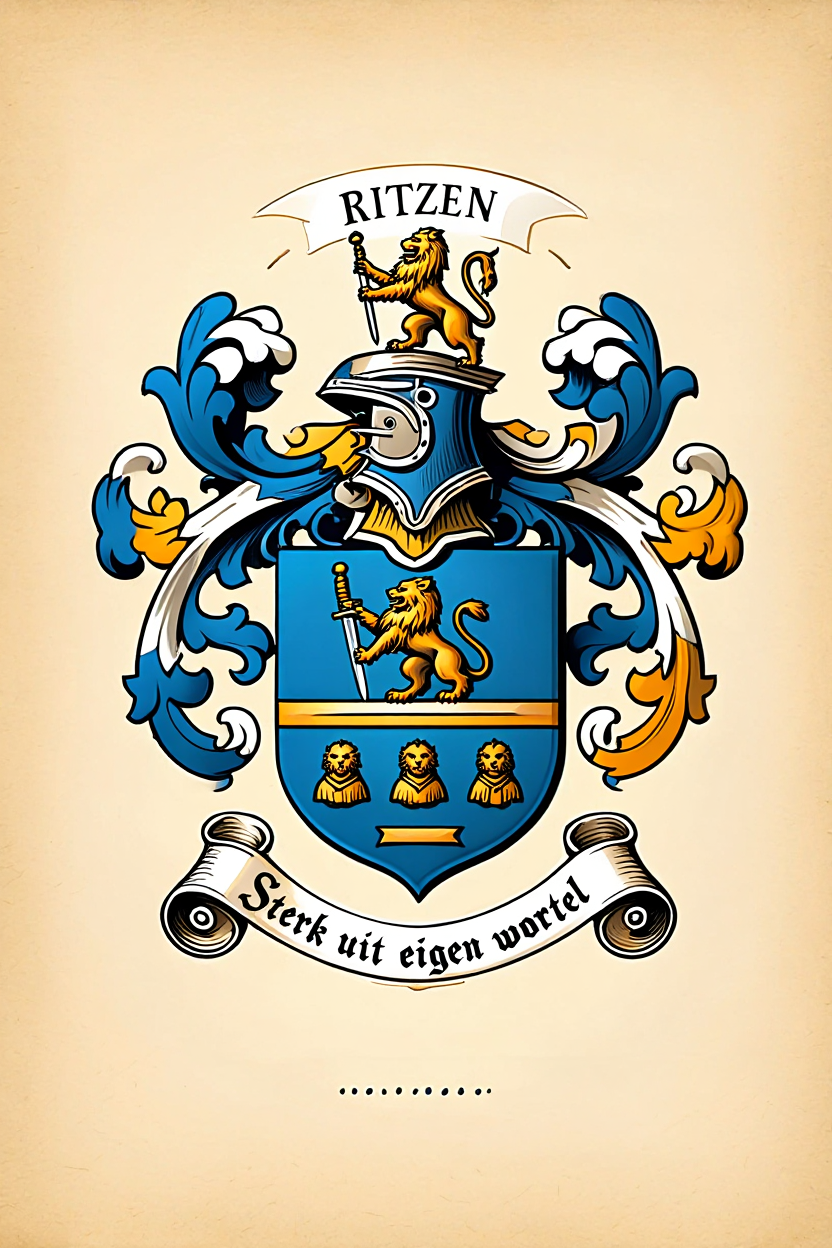 Familiewapen van de achternaam RITZEN