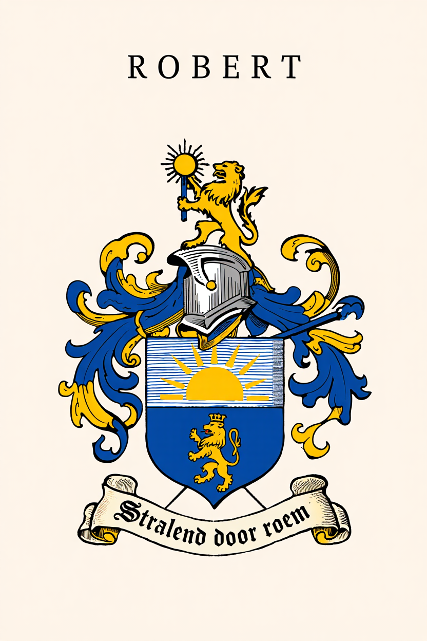 Familiewapen van de achternaam ROBERT
