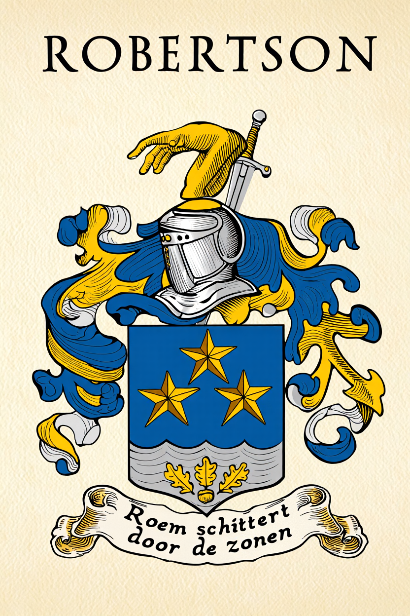Familiewapen van de achternaam ROBERTSON