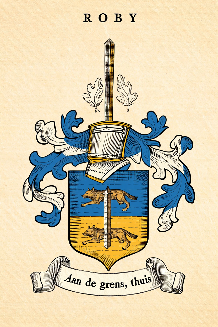 Familiewapen van de achternaam ROBY