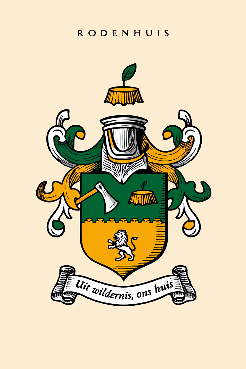 Familiewapen van de achternaam RODENHUIS