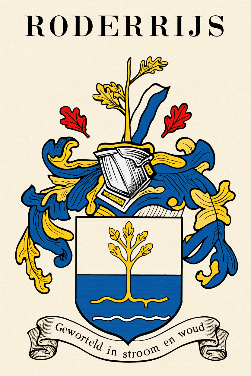 Familiewapen van de achternaam RODERRIJS